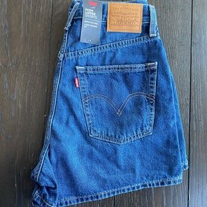 High Rise Levi Shorts